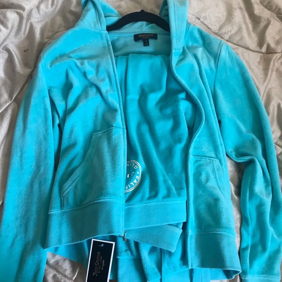 baby blue sweatsuit